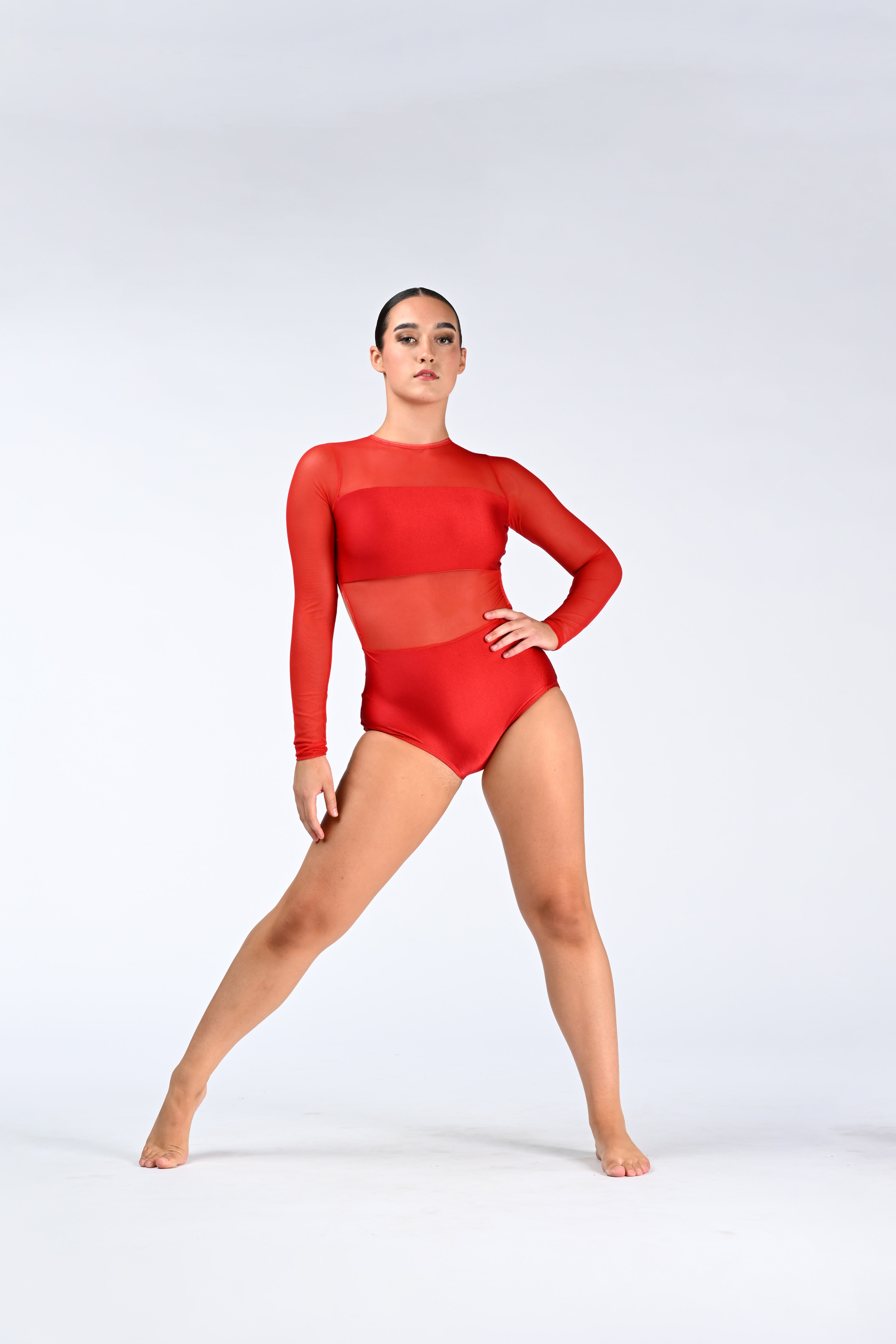 Long-Sleeve Horizon Leotard