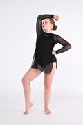 Ready To Ship - SA Black Mesh Kyle Dress