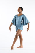 Romper with Flutter Sleeve
