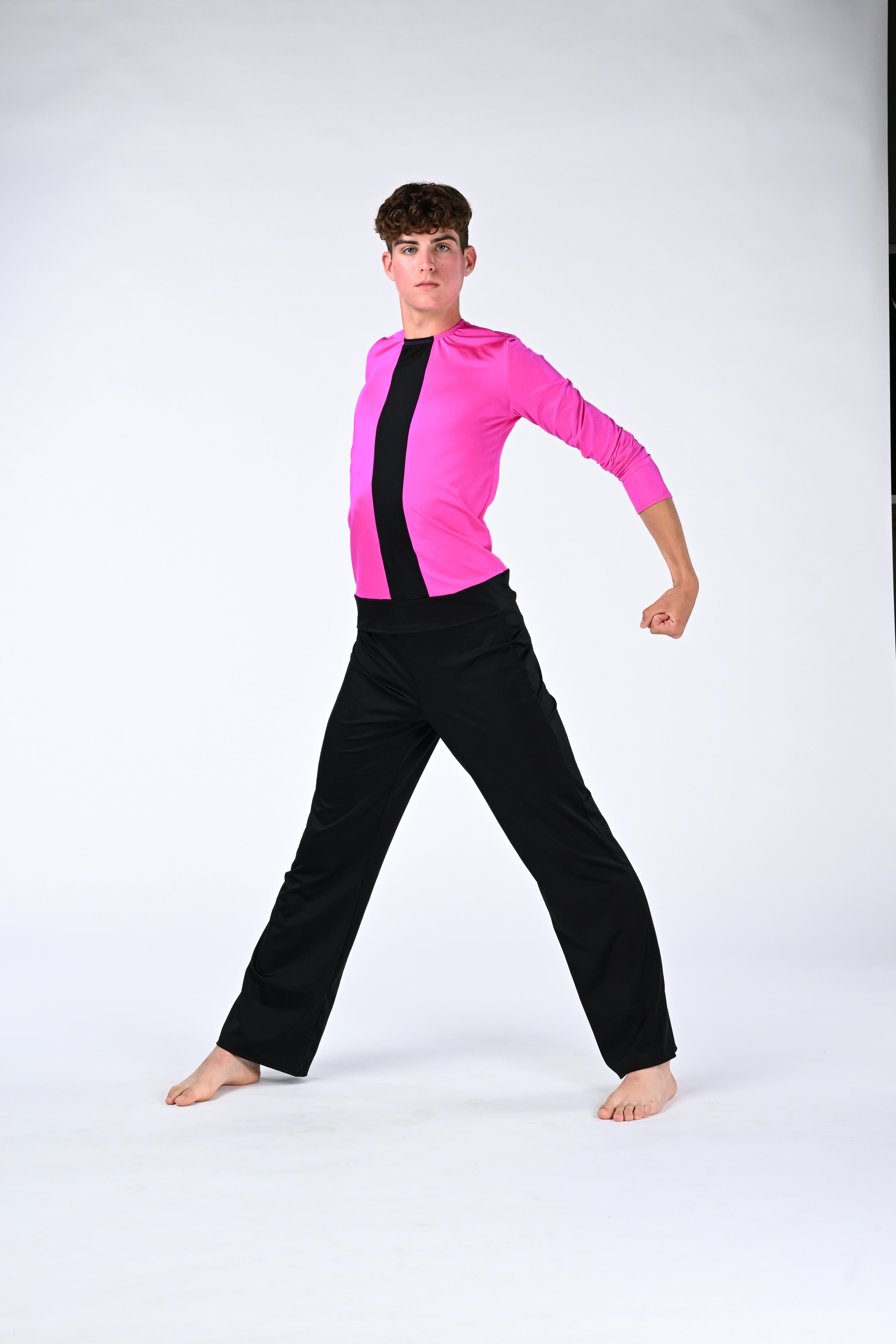 Male Long Sleeved Vertical Top