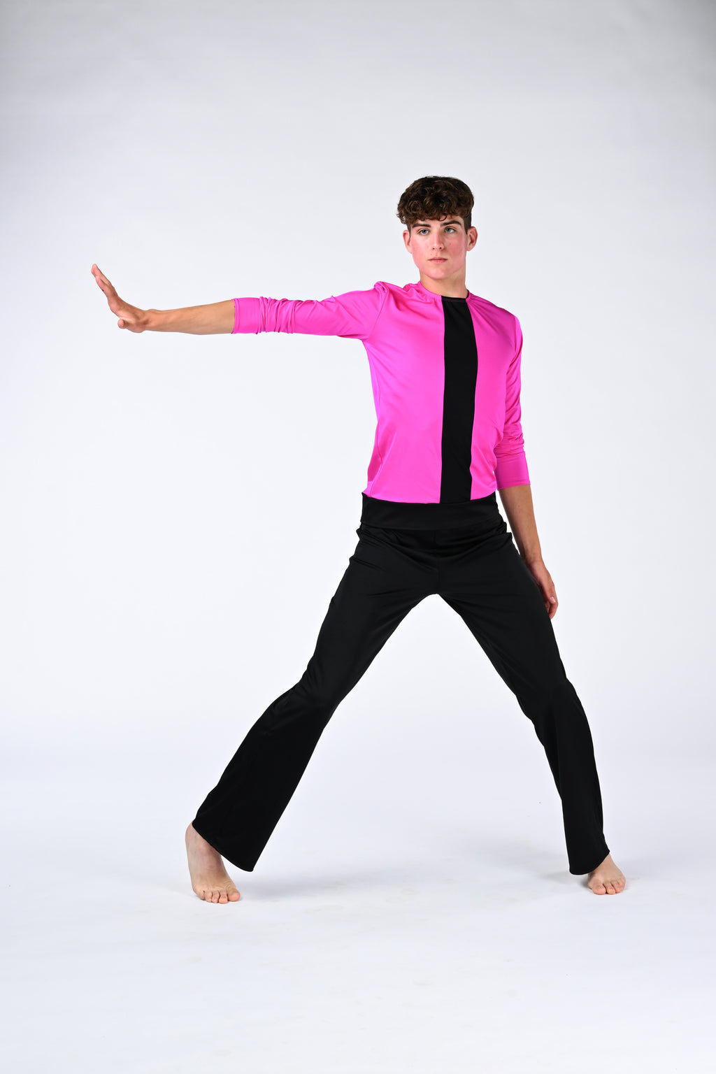 Male Long Sleeved Vertical Top