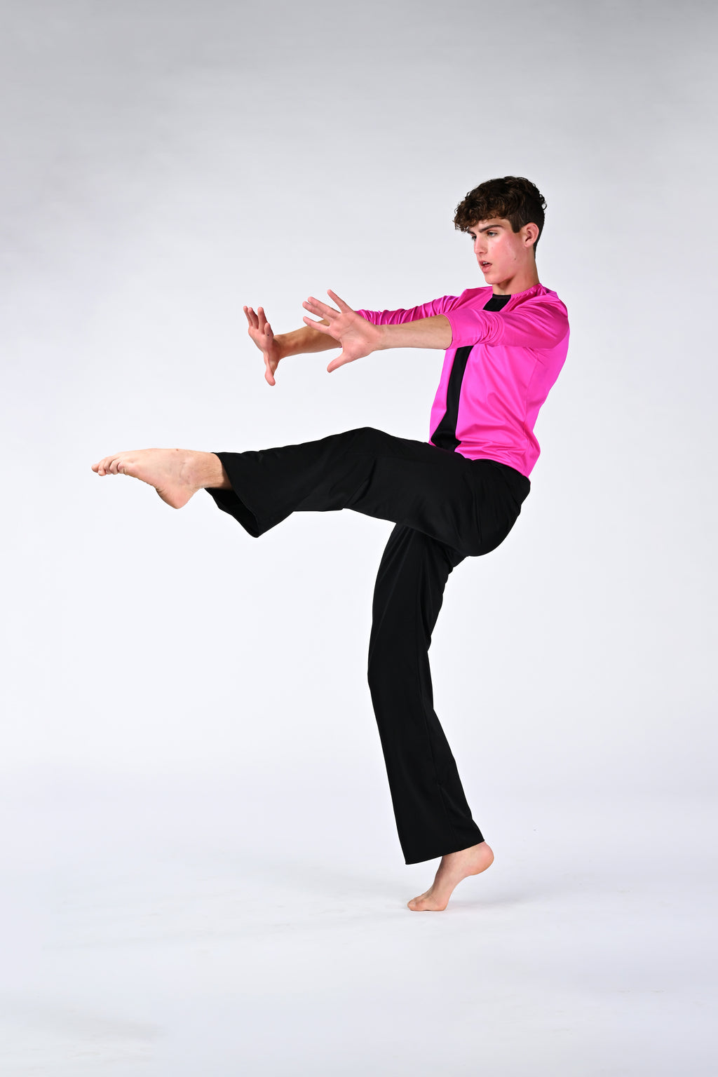 Male Long Sleeved Vertical Top