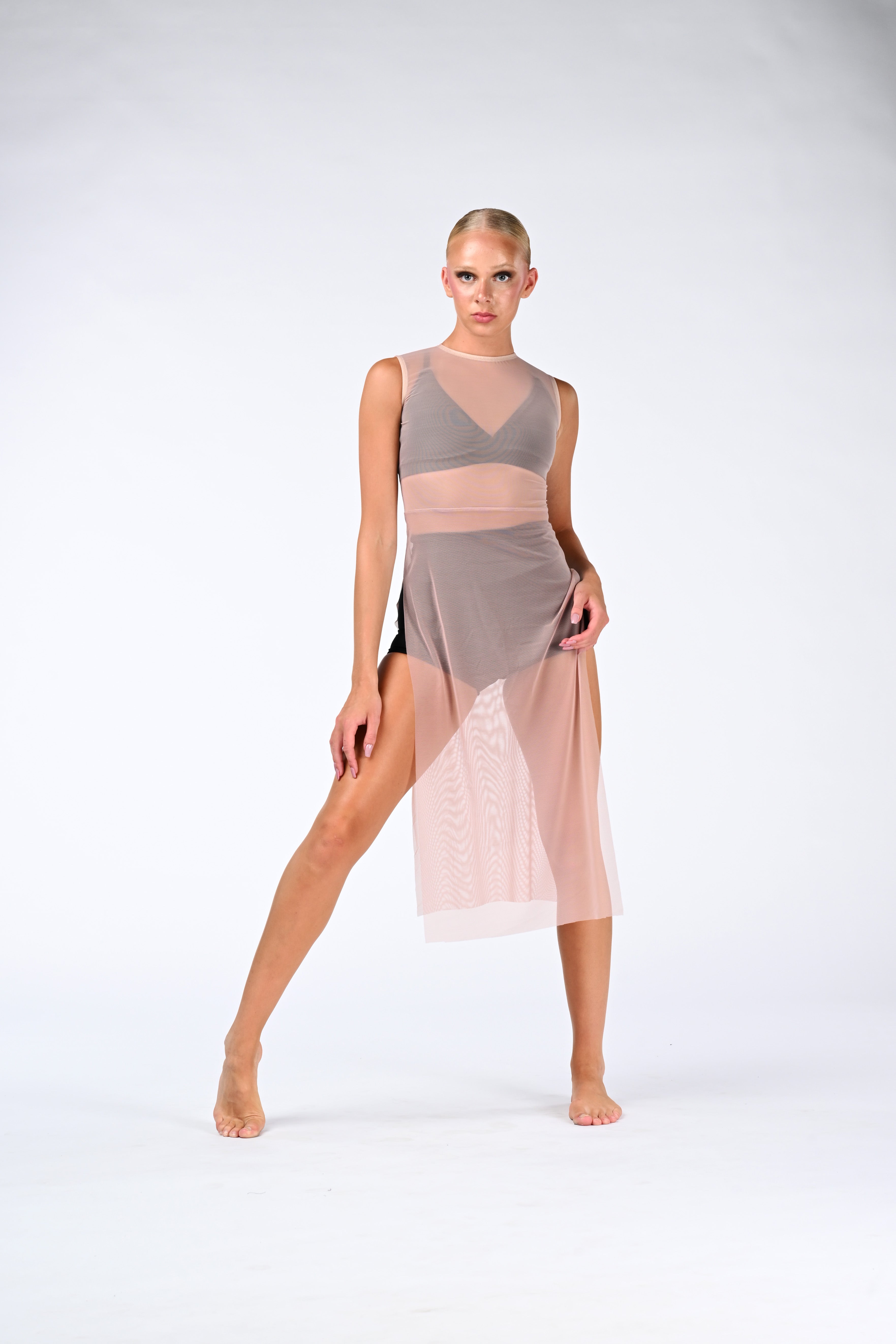 Overlay Panel Dress