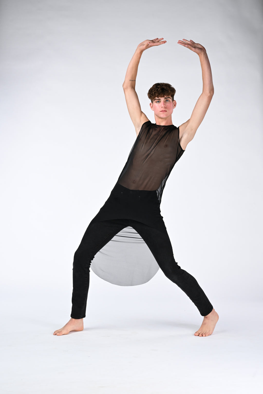 Male Mesh Hi/Lo Shirt
