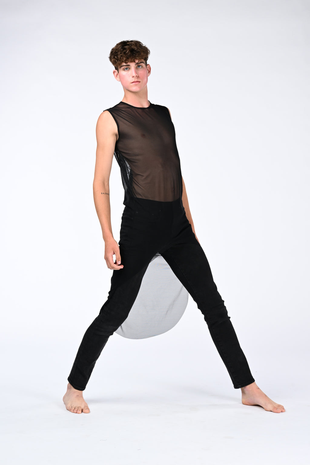 Male Mesh Hi/Lo Shirt