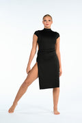 Ready To Ship - LC/Teen Black Velvet Gravity Dress