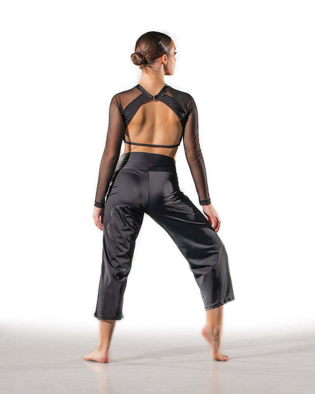 Long Sleeve Mesh Top