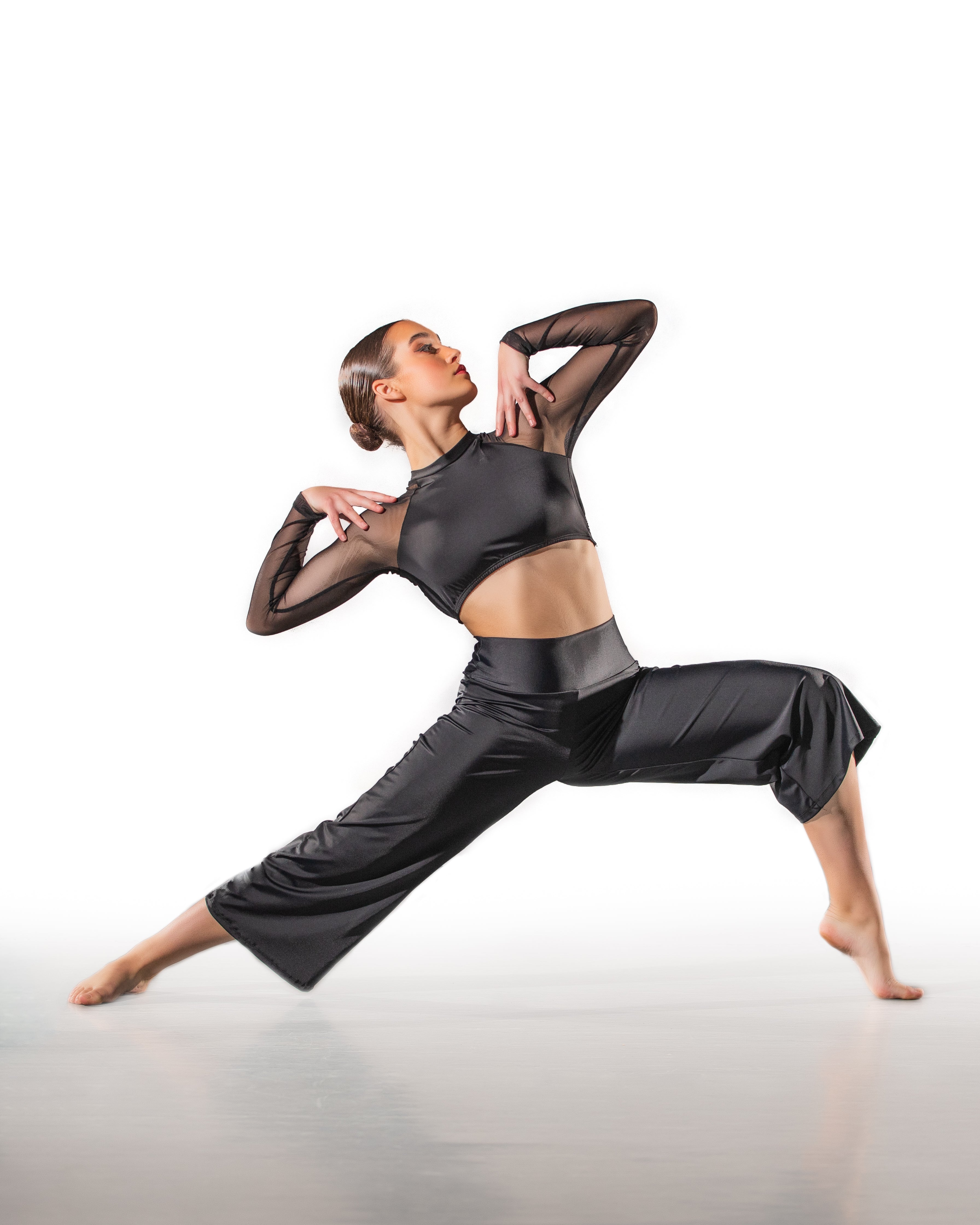 Banded Loose Fit Crop Pant